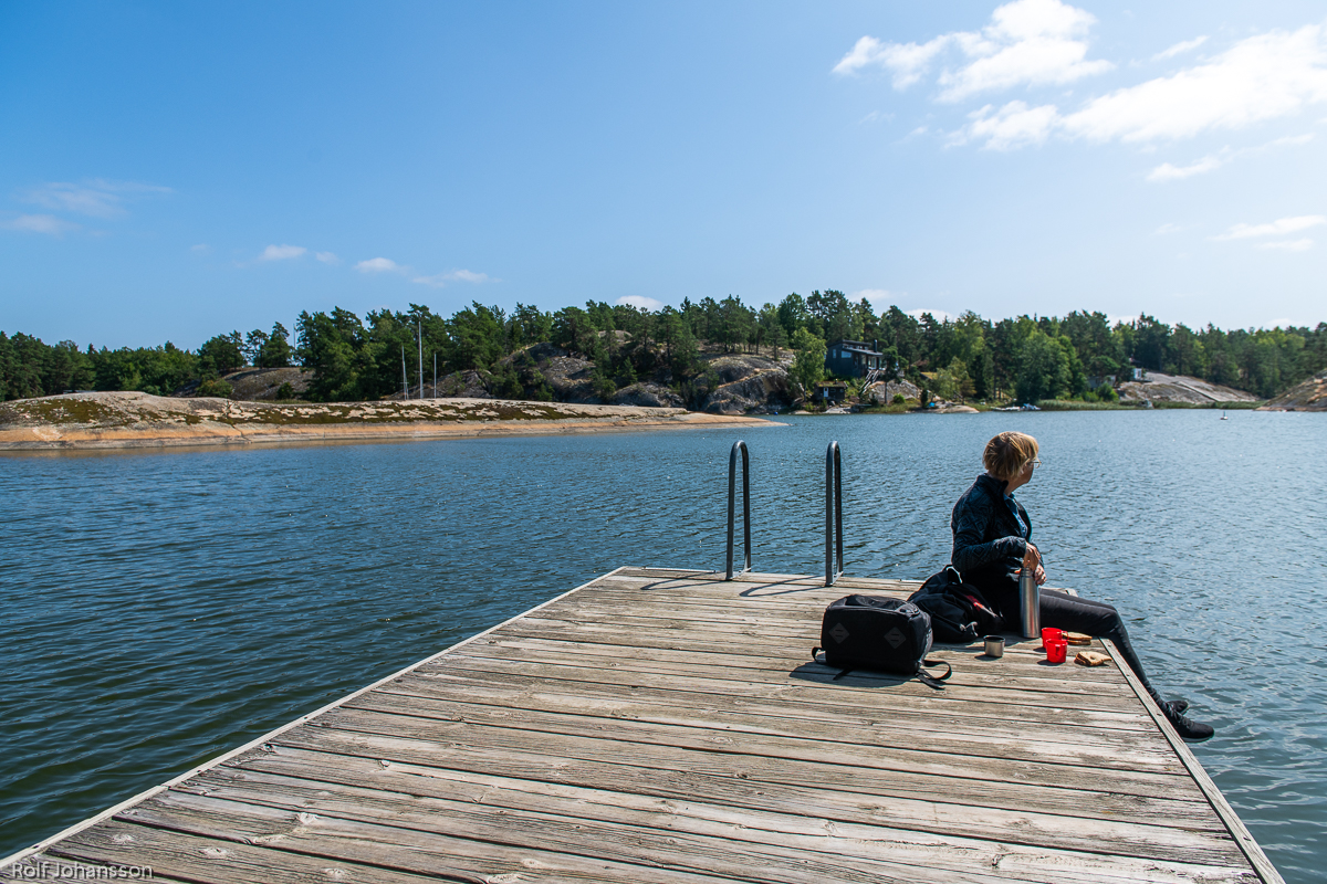 Vid lagunen på Ingmarsö