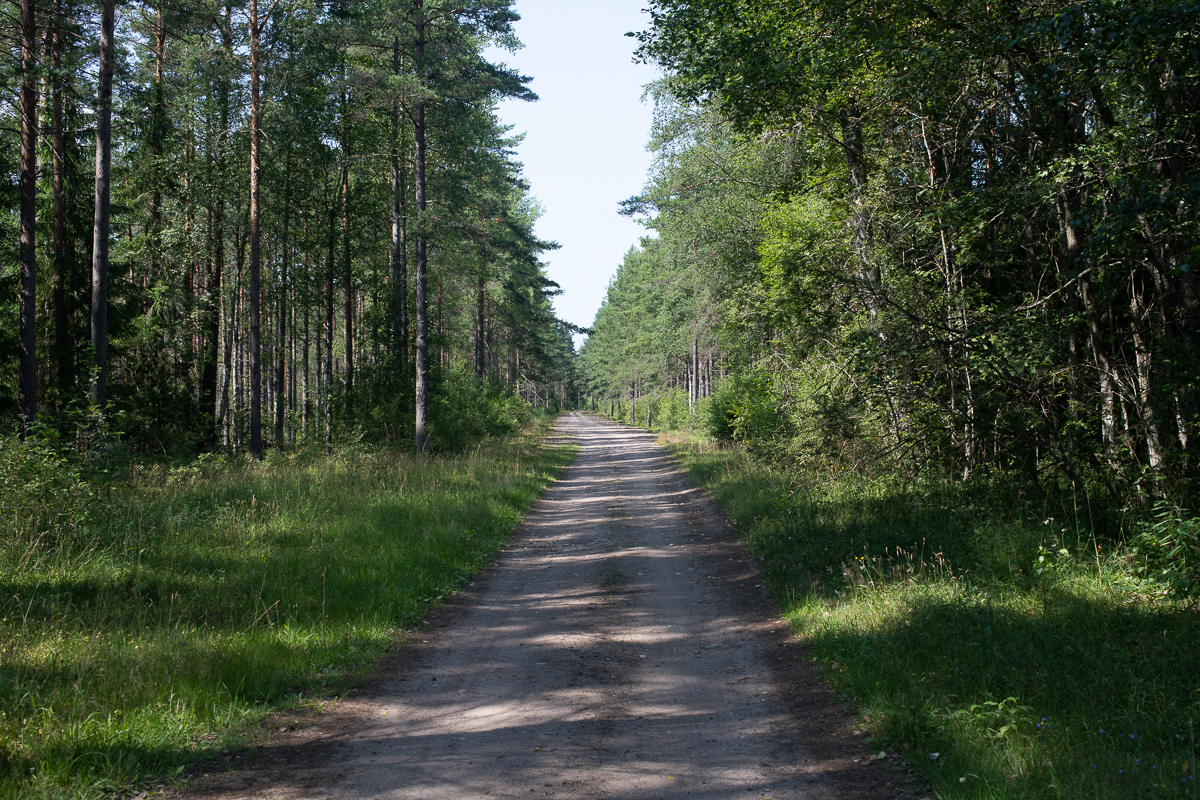 Sandseryd, västerut