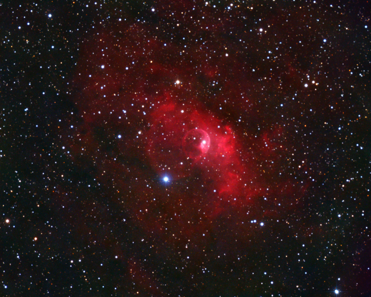 NGC 7635 Bubble nebula
