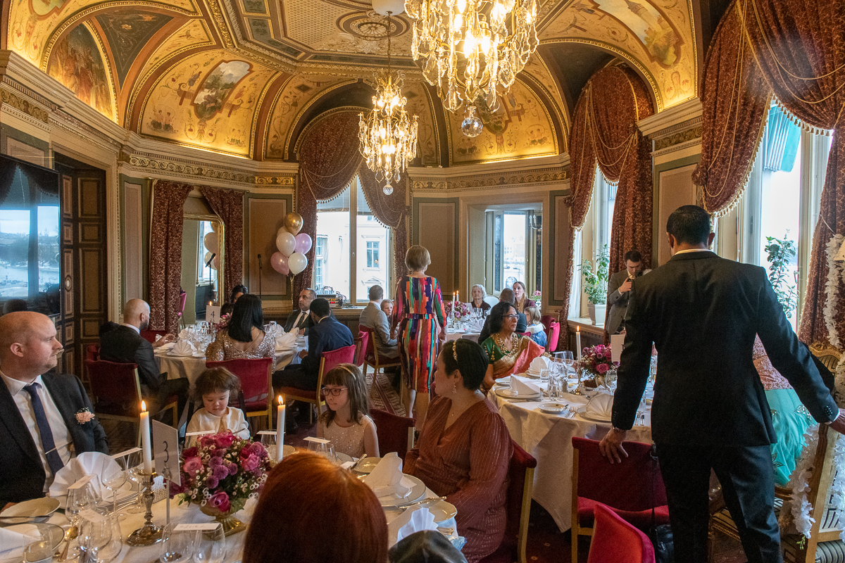 Lunch på Grand Hotel