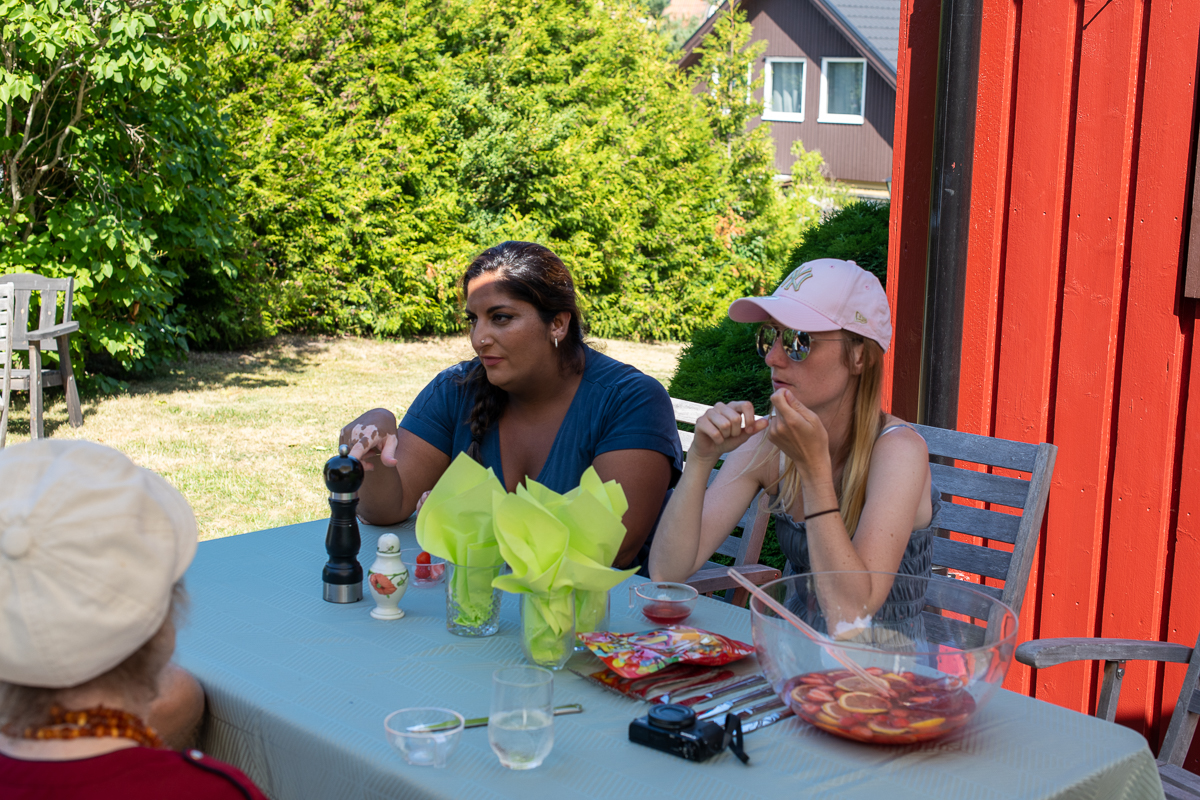 Födelsedagslunch i Stuvsta