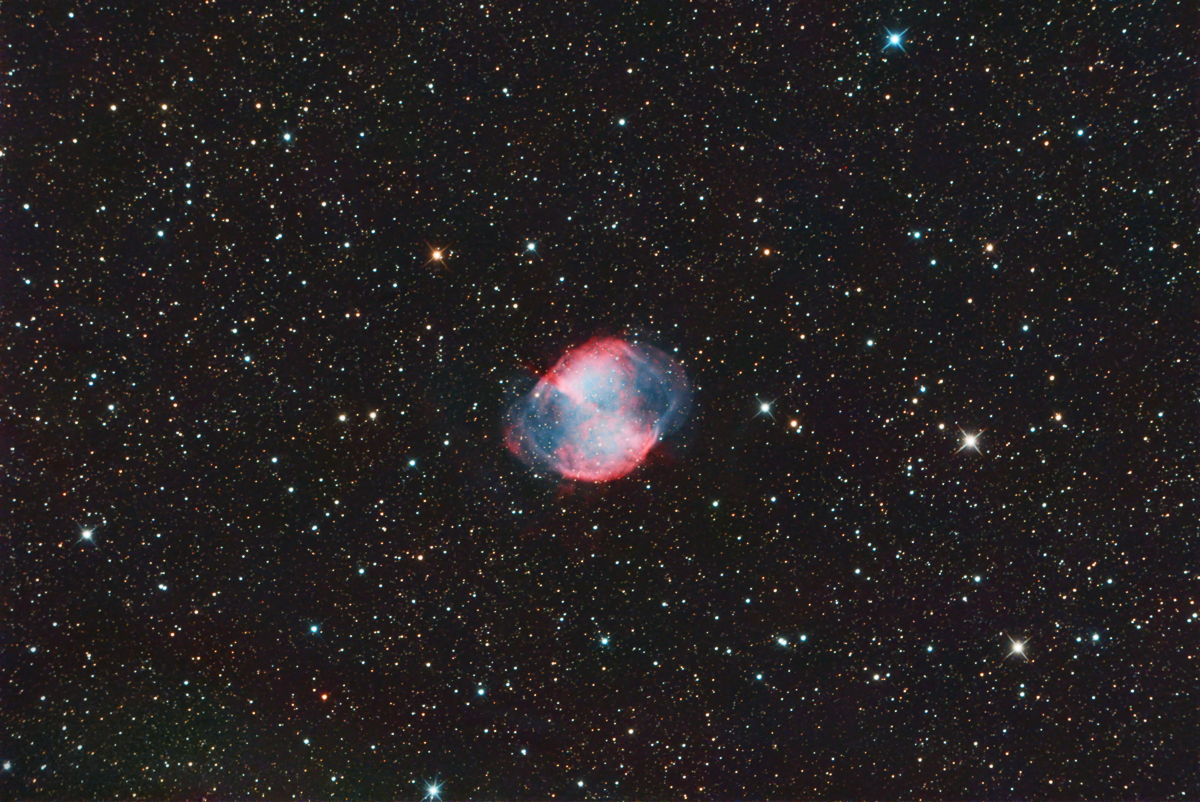 M27 Hantelnebulosan - Dumbbell Nebula