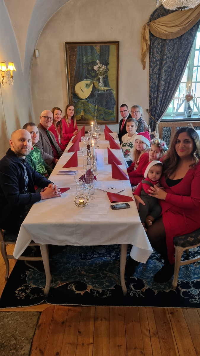 Julbord på Häringe slott