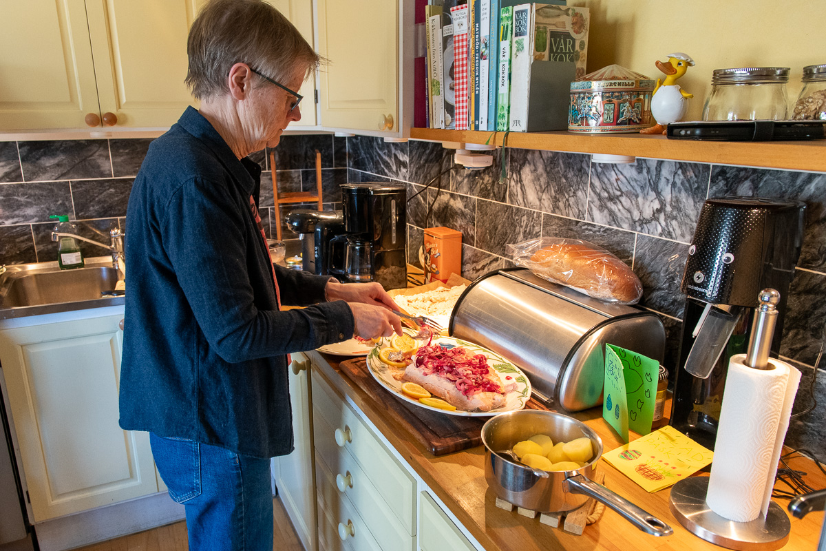 Påsklunch i Stuvsta