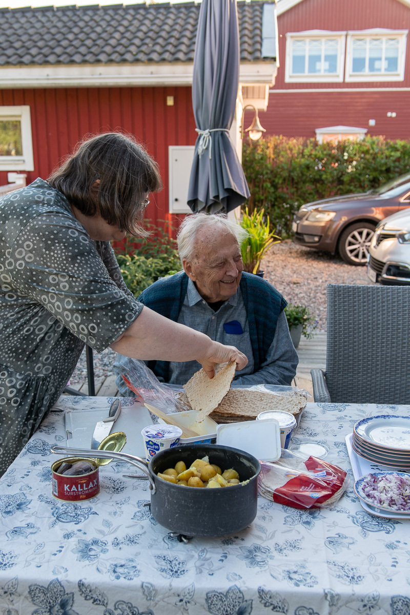 Men först en surströmmingsskiva!