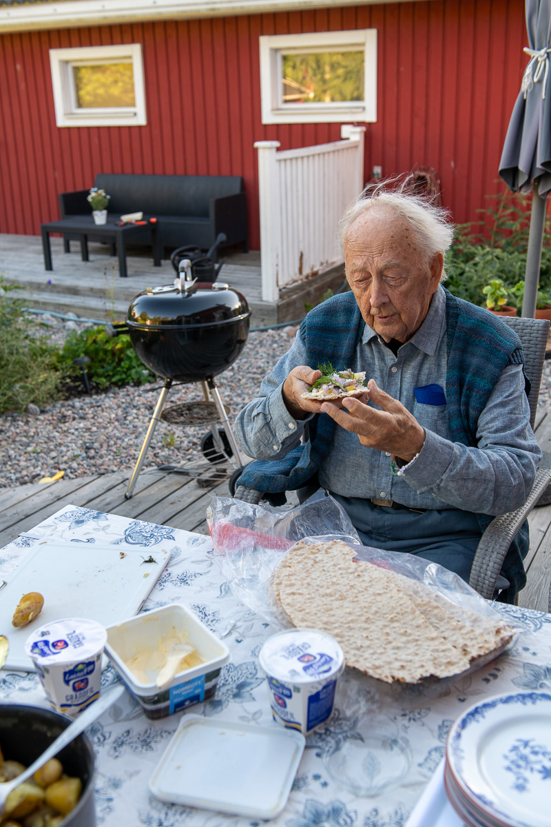 Men först en surströmmingsskiva!