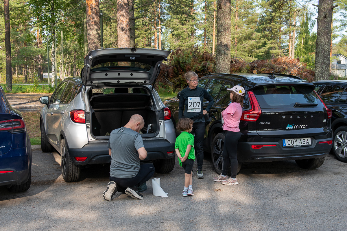 Forest Run på Bergnäsets IP