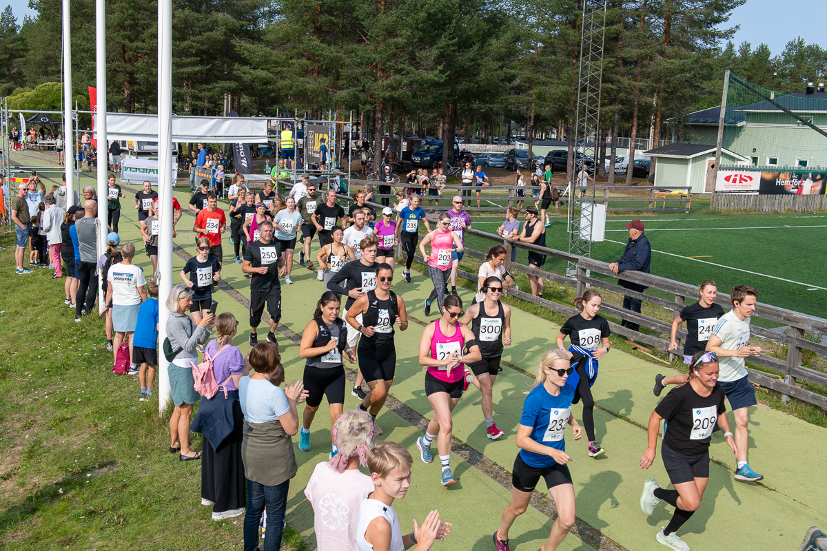 Pia tävlar på 6 km