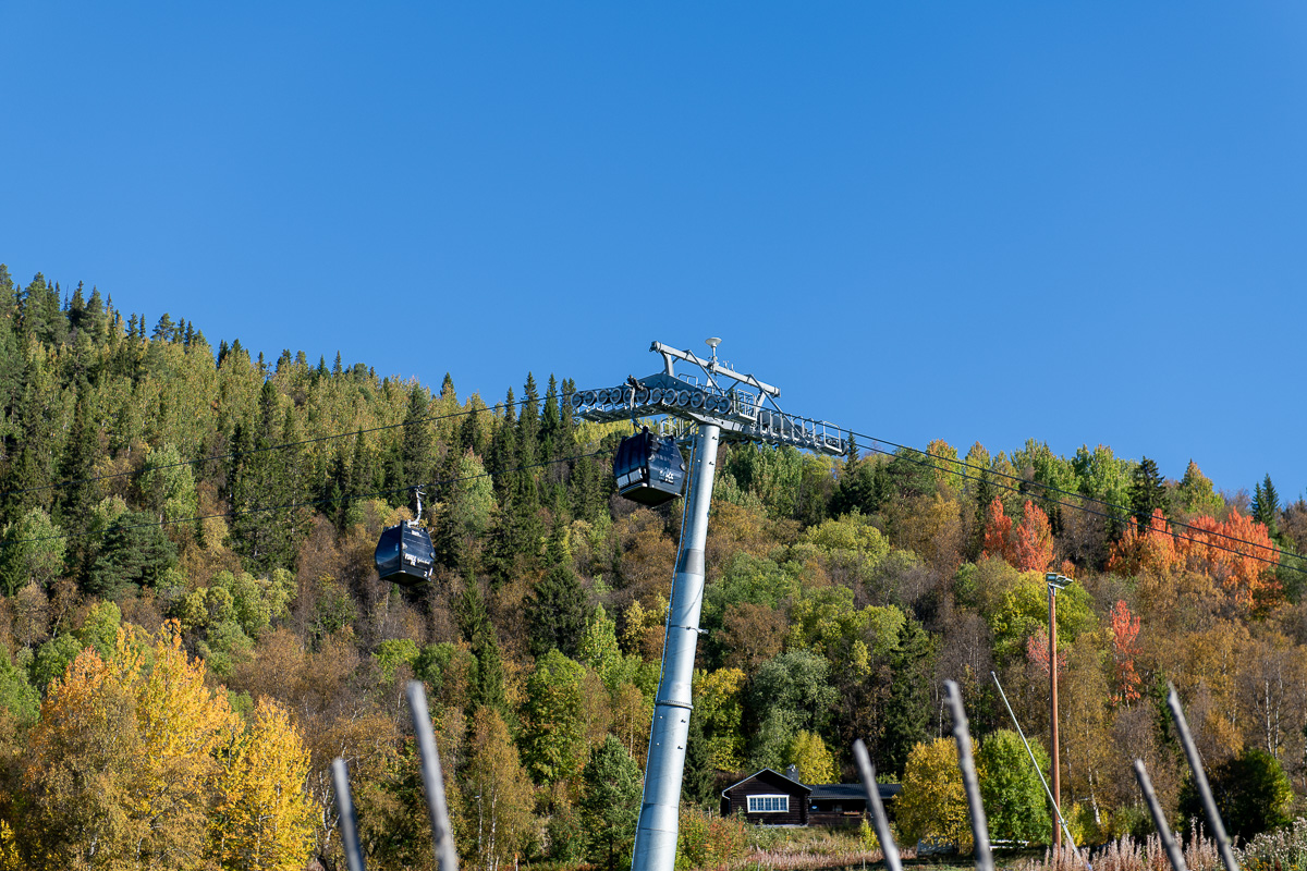 Gondolbanan vid Funäsdalsberget