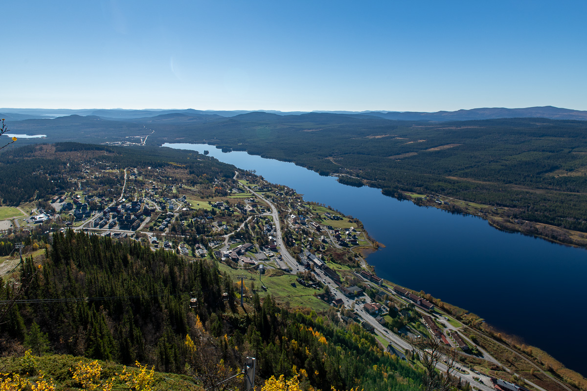 Funäsdalssjön där vi badade