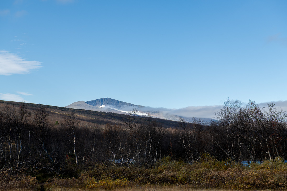 Helagsfjället med sin glaciär