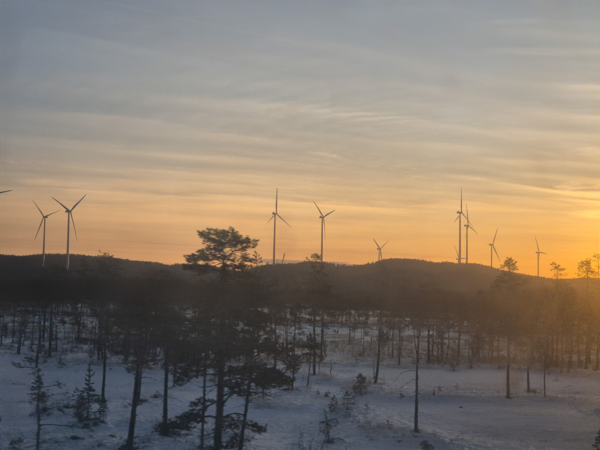 Vindkraft i närheten av Jörn