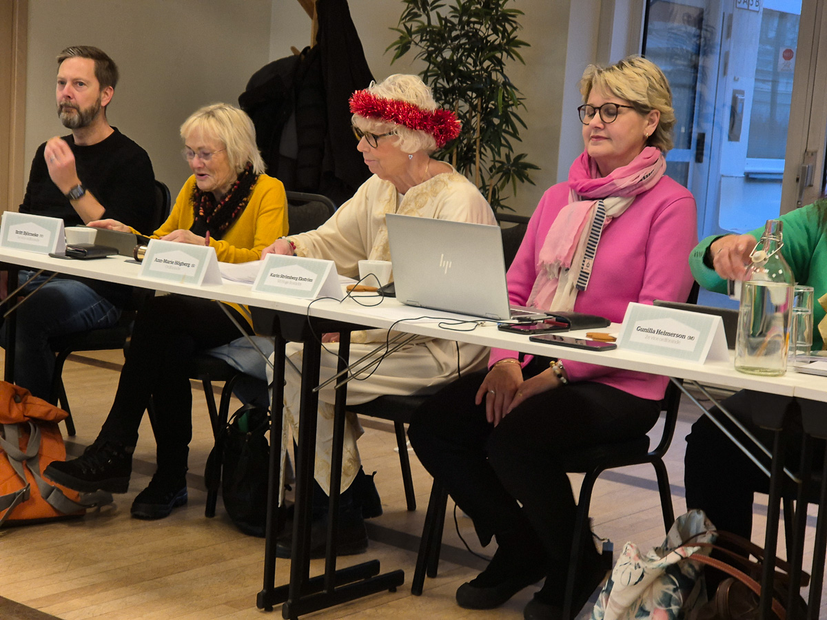 Luciasammanträde i Huges styrelse