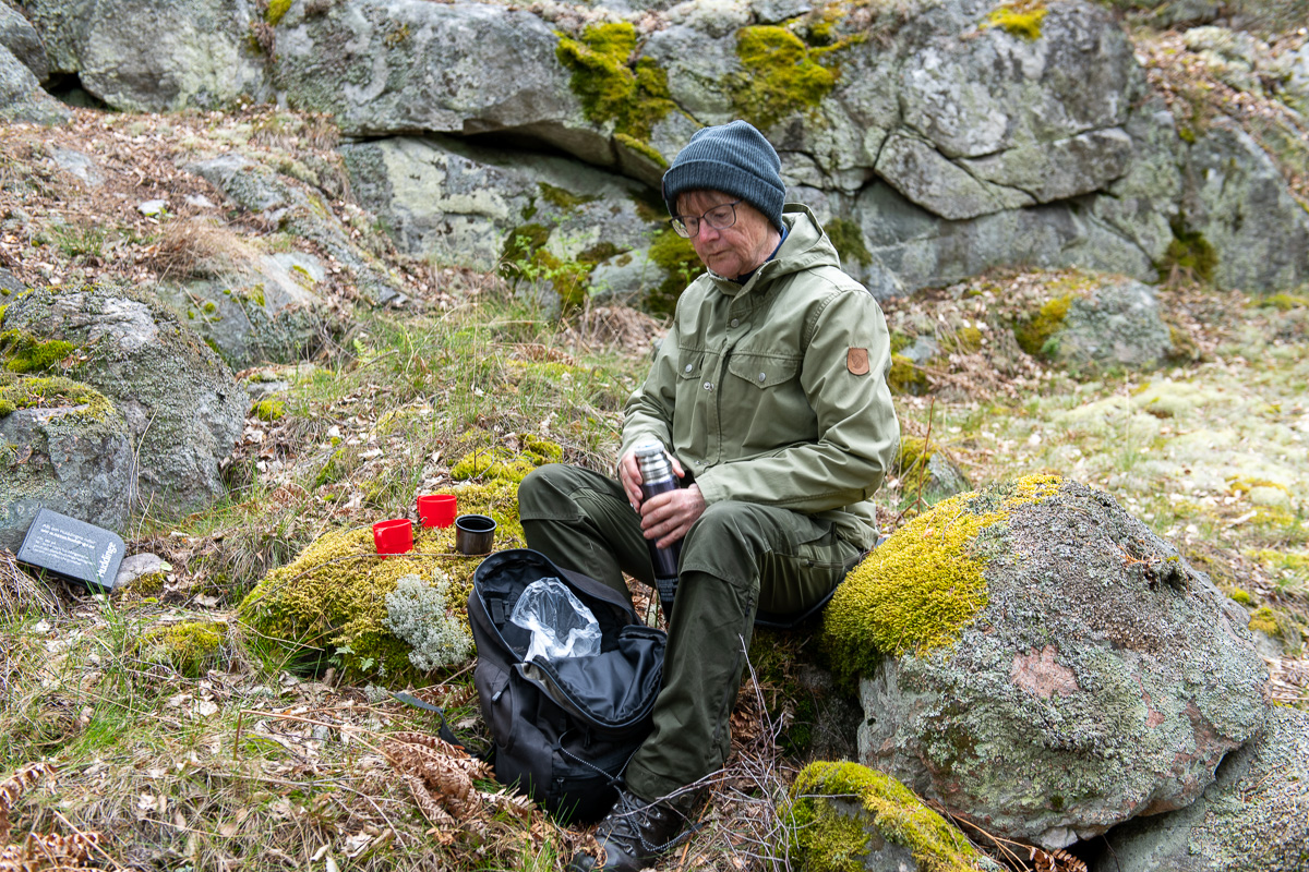 Vandring längs Fornstigen i Gålö