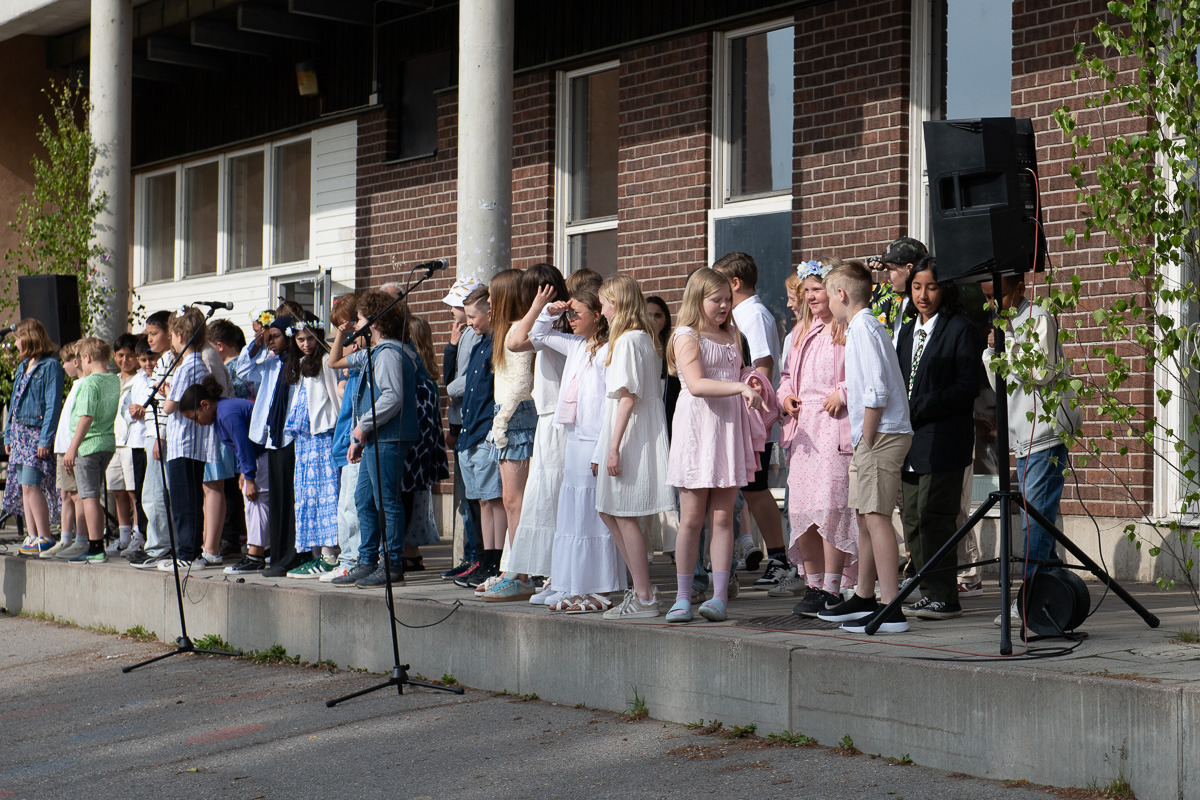 Saga slutar 4:e klass i Viaskolan