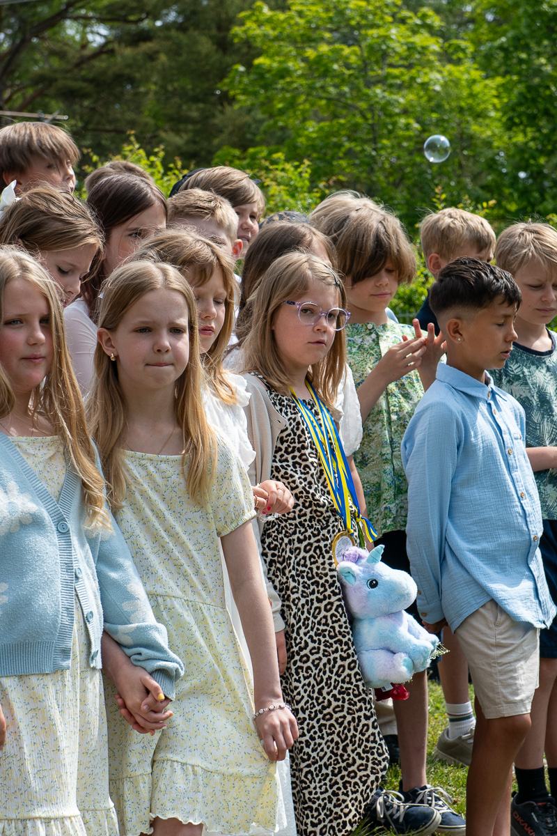 Izadora slutar 3:e klass i Svandammsskolan