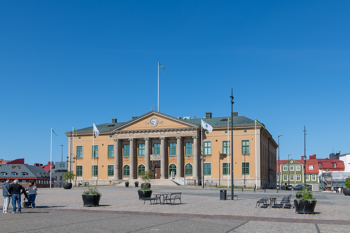 Karlskrona rådhus vid Stortorget